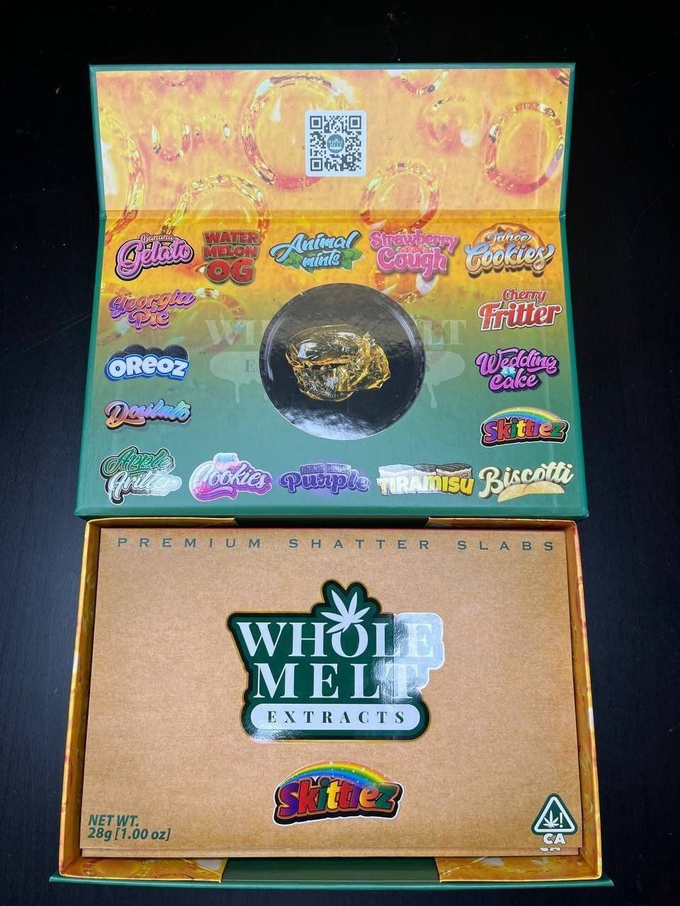 Whole Melt Skittlez Whole Melt Extracts shatter