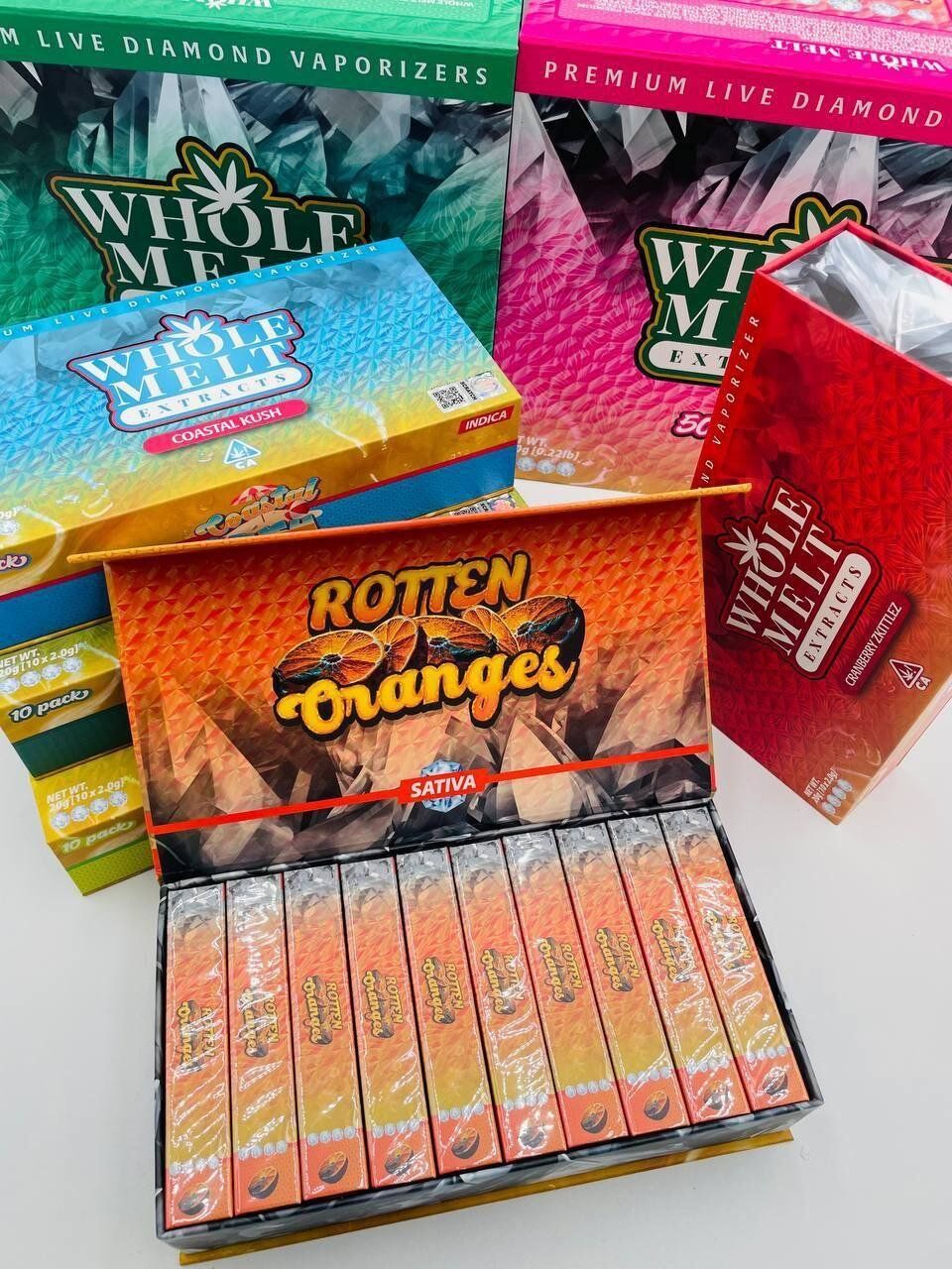 WholeMelts 10 Packs Box 2 Whole Melts 10 Pack Box for sale