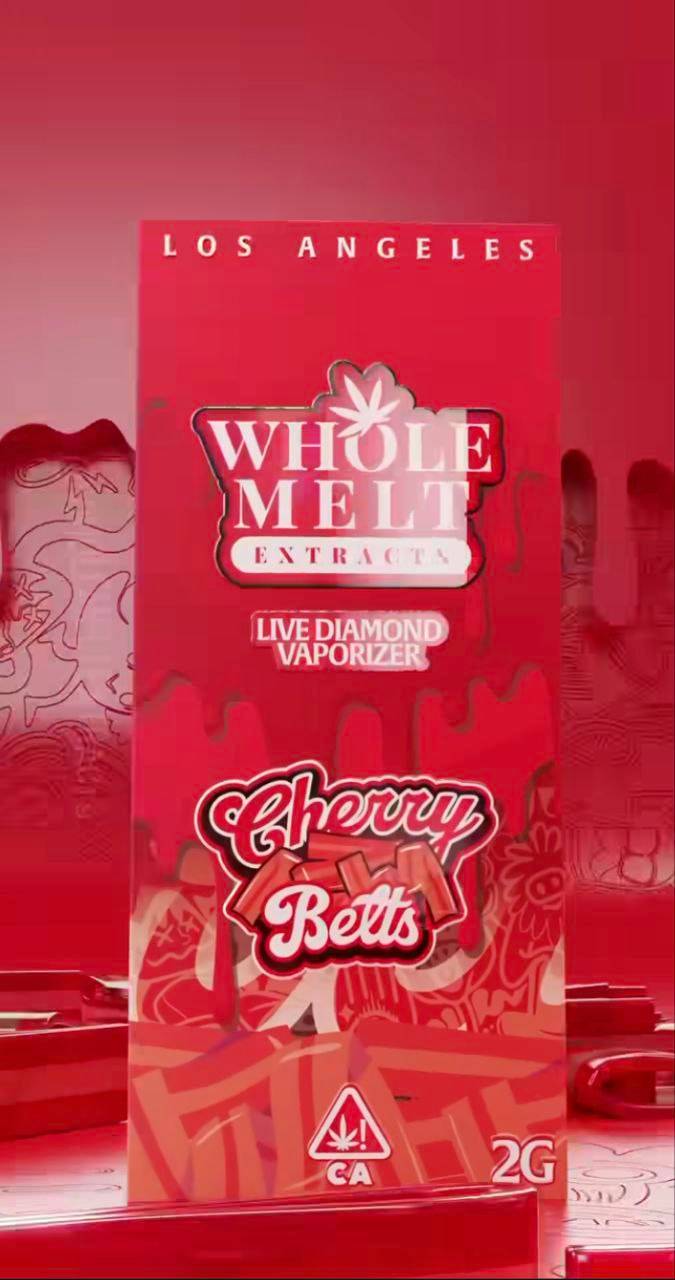 Whole Melt Cherry Belts - Whole Melt Extract Official