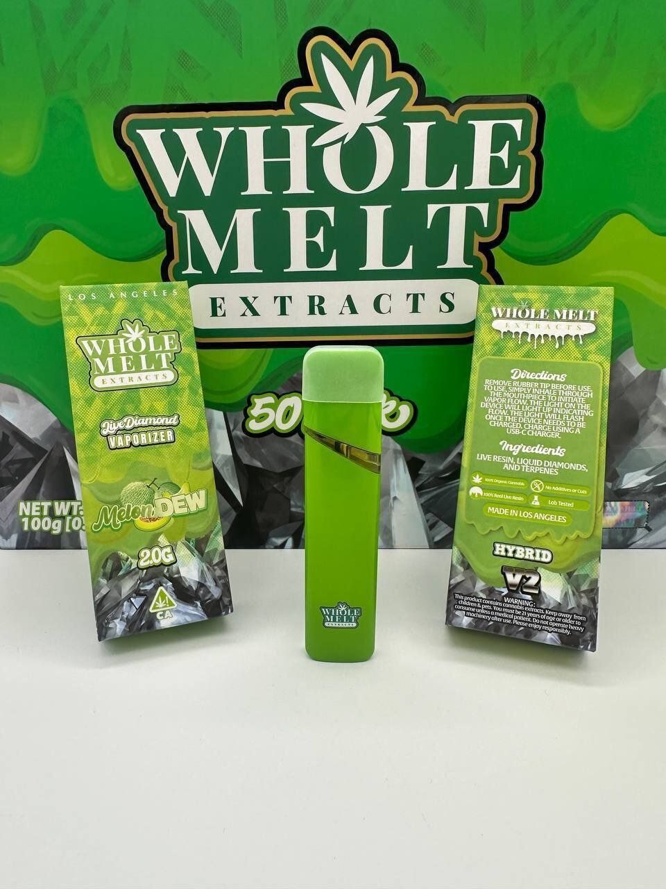 Whole Melt Melon Dew - Whole Melt Extract Official
